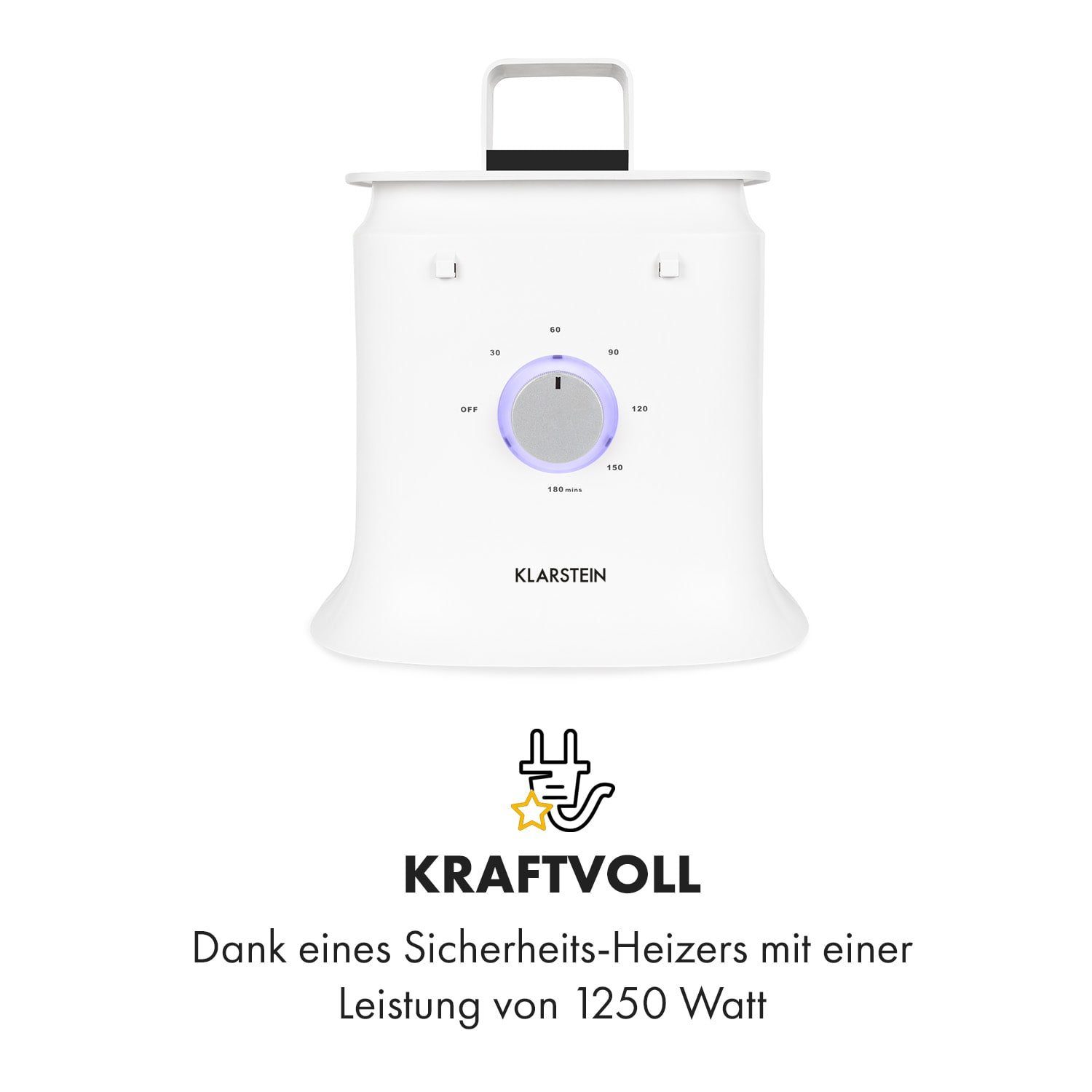 Klarstein Trockenbügeleisen ShirtButler Deluxe, 1250 W