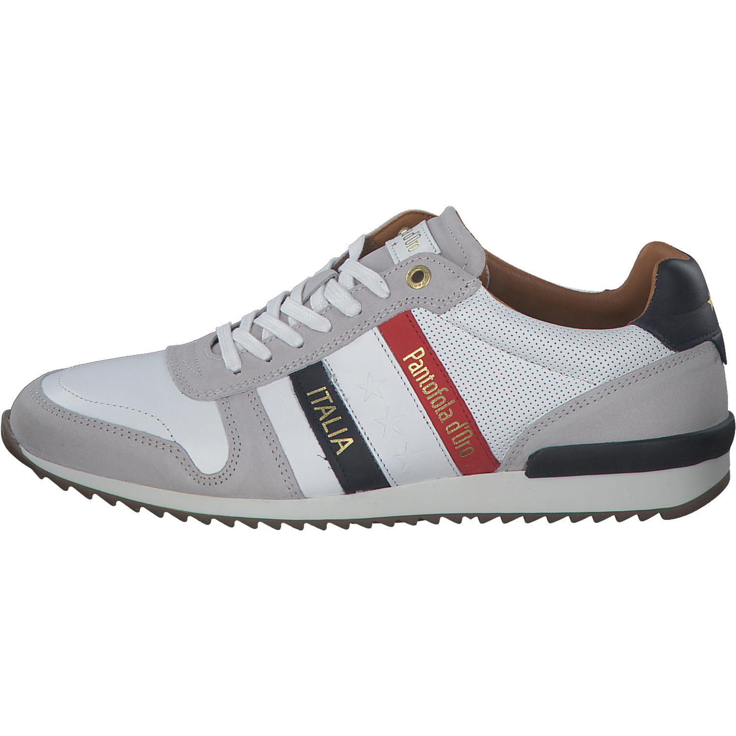 Pantofola d´Oro Rizza Uomo Low 10231019, Klassische- & Business Schuhe, Herren, BRIGHT WHITE