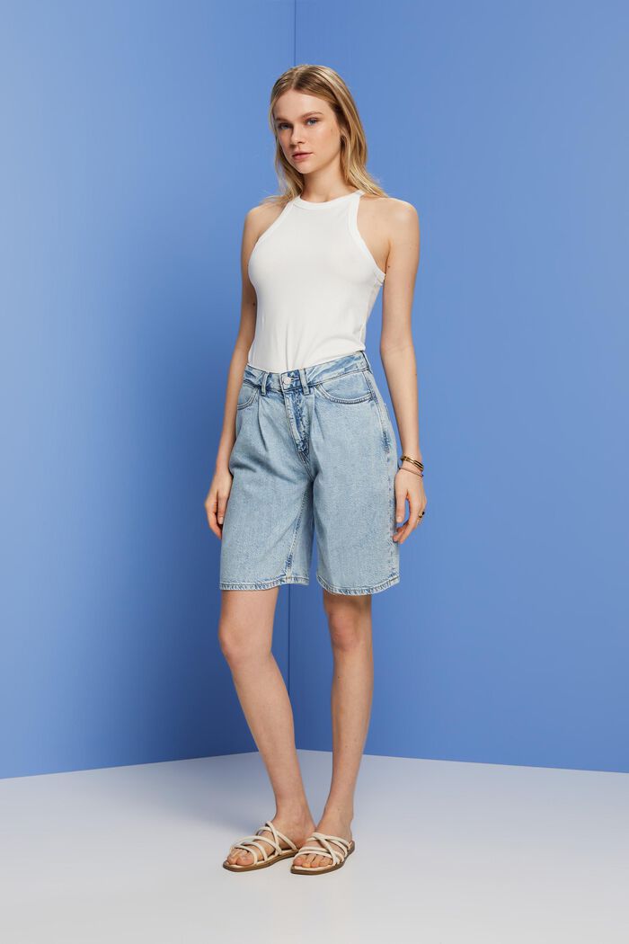 Jeans-Bermudashorts