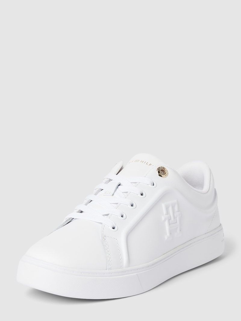 Sneaker aus Leder Modell 'CASUAL' in weiß