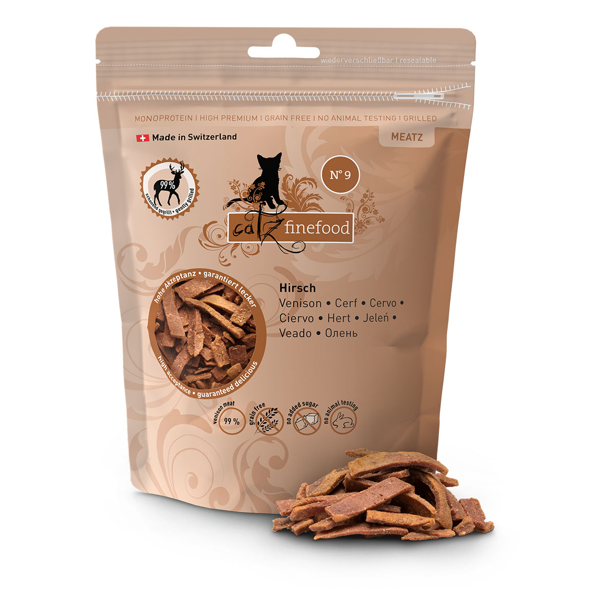 catz finefood Meatz N°9 Hirsch 45g