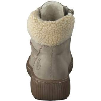 Rieker Schnür Boots in beige