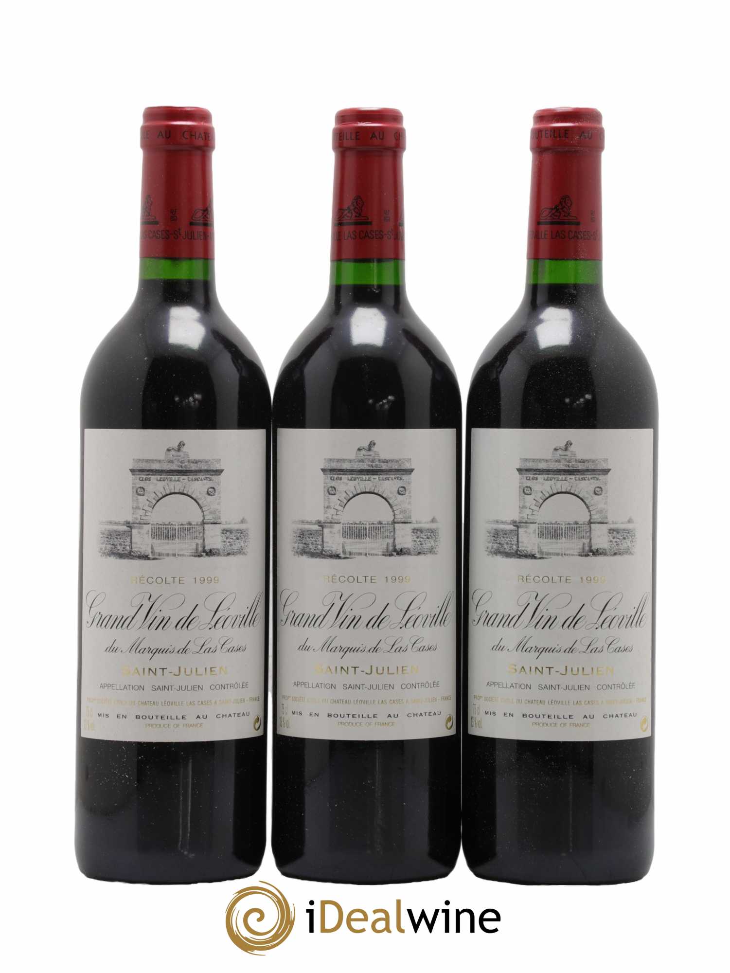 Château Léoville Las Cases 2ème Grand Cru Classé  1999 - Lot de 12 Bouteilles