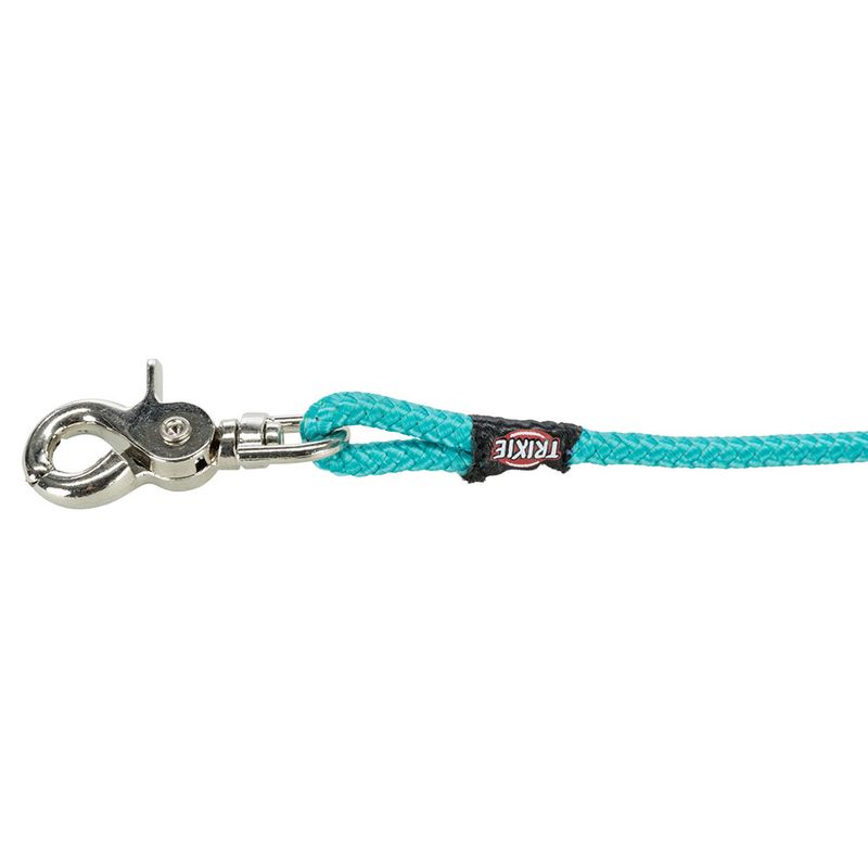 Trixie Schleppleine rund mit Trigger Snap Hook - ozean | bitiba %