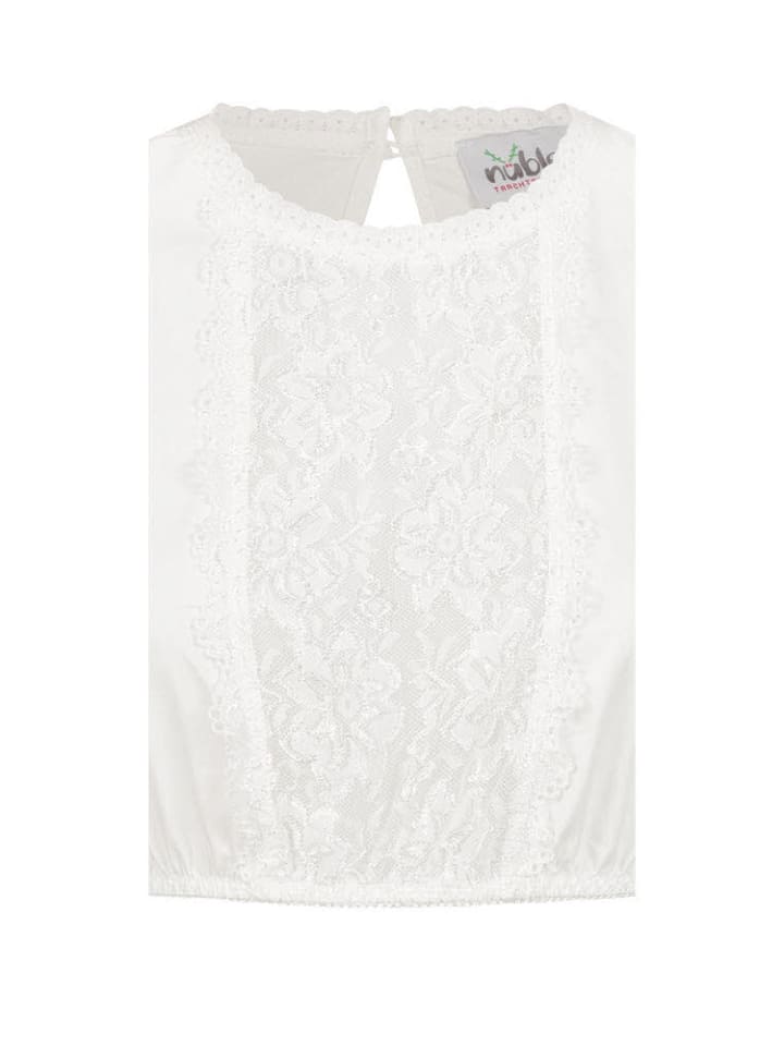 Nübler Dirndlbluse Kurzarm Emmi in Creme günstig kaufen
