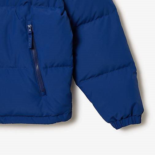 Lacoste Herren Daunenjacke mit Kapuze