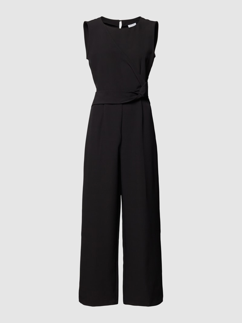 Jumpsuit mit Rückenschlitz Modell 'VIGERY' in schwarz
