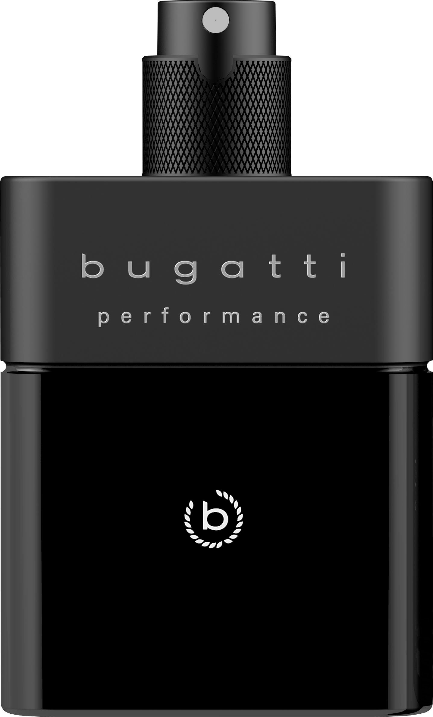 bugatti Eau de Toilette BUGATTI Performance Intense Black EdT 100ml