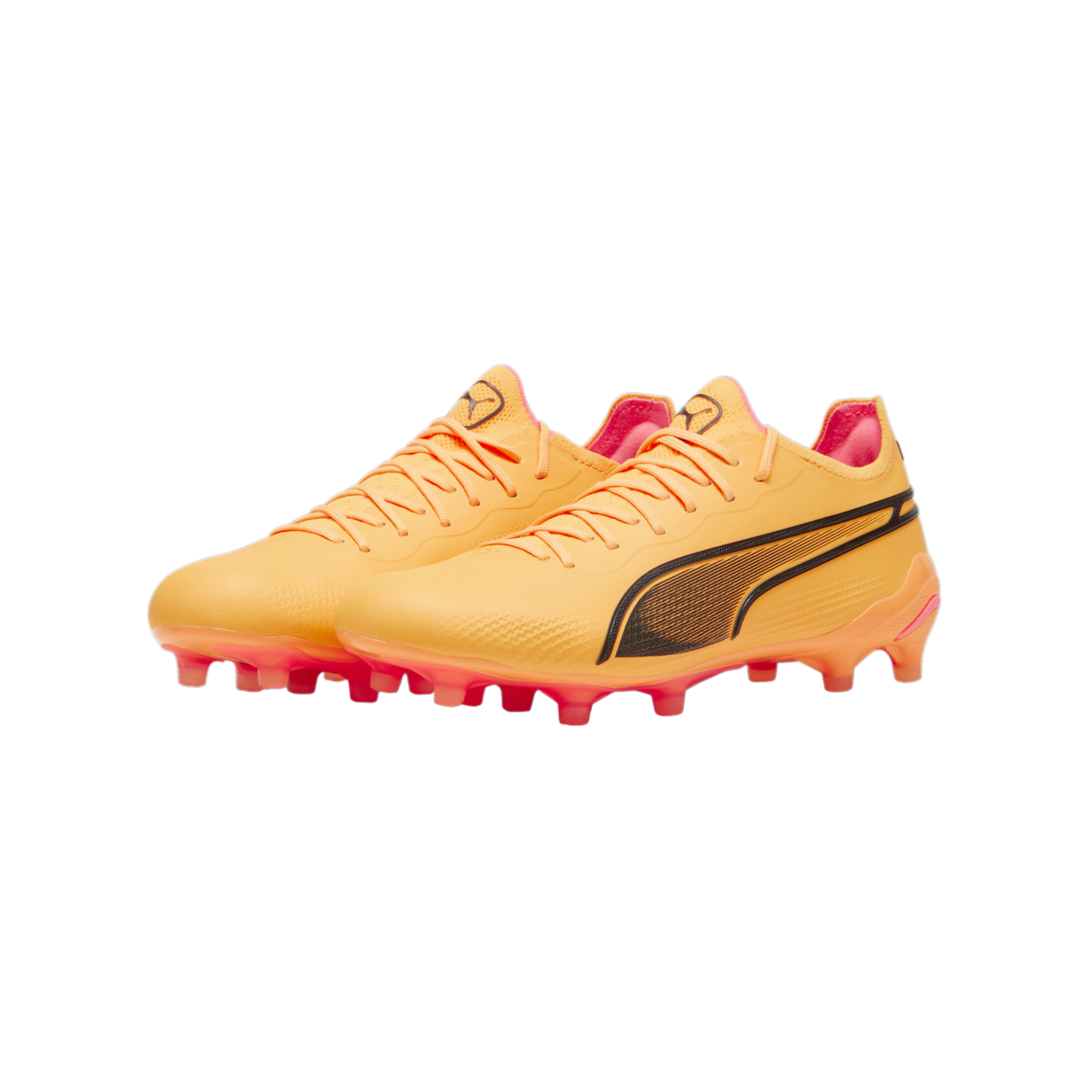 PUMA KING Ultimate FG/AG Damen Orange Schwarz F05