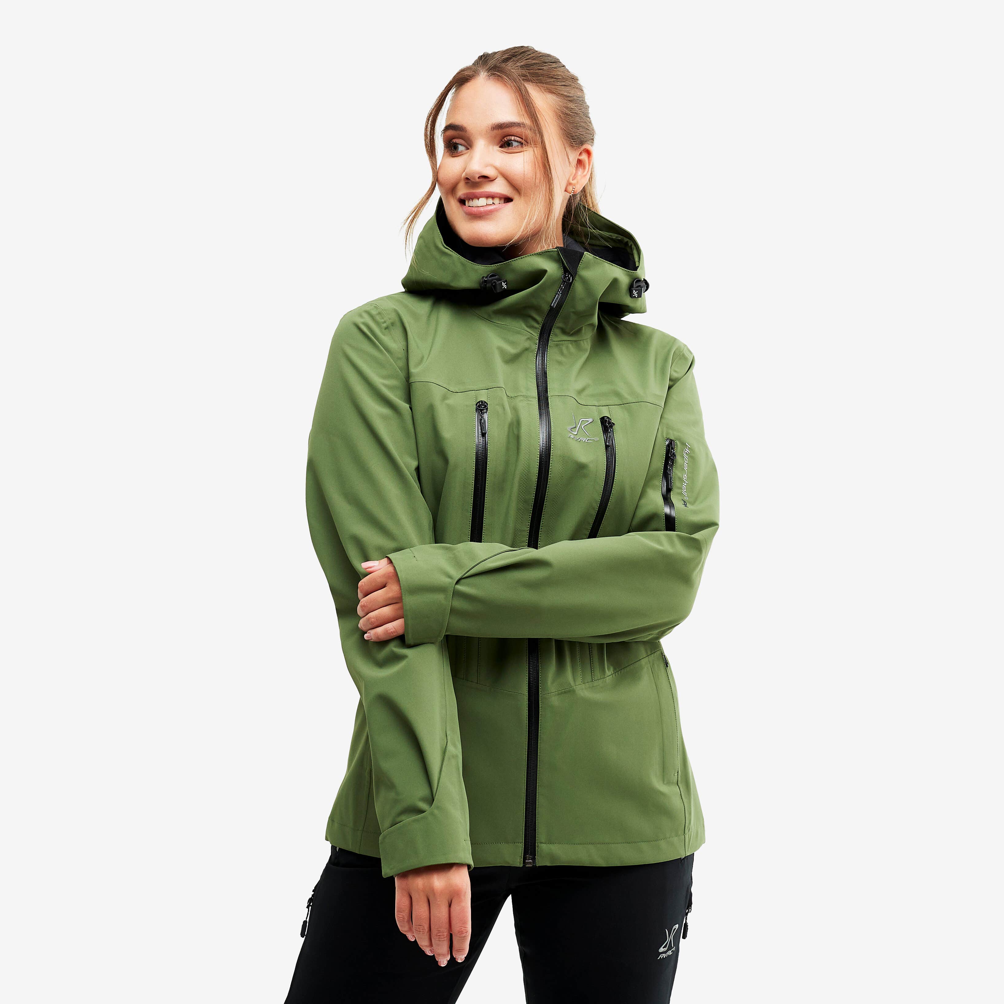 Whisper Jacket Femme Bronze Green