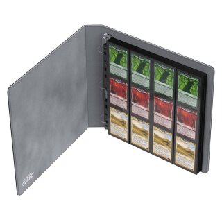 Ultimate Guard Supreme Collectors Album QuadRow 3-Ring XenoSkin SLIM - Schwarz
