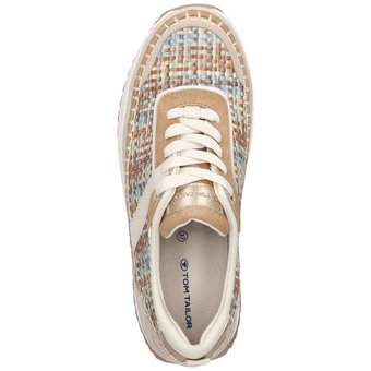 Tom Tailor Plateau Sneaker in bunt
