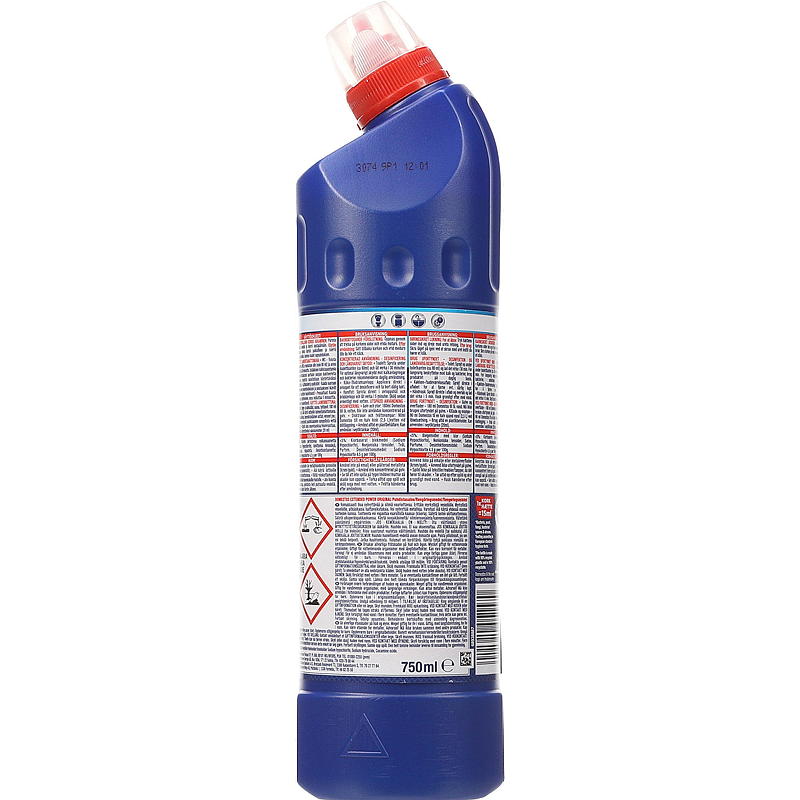 Domestos WC gel 750 ml Domestos m/klor