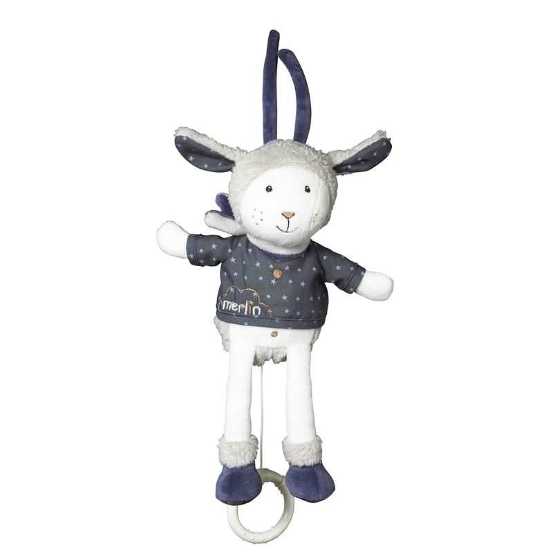 Peluche Mini Musical Mouton Merlin