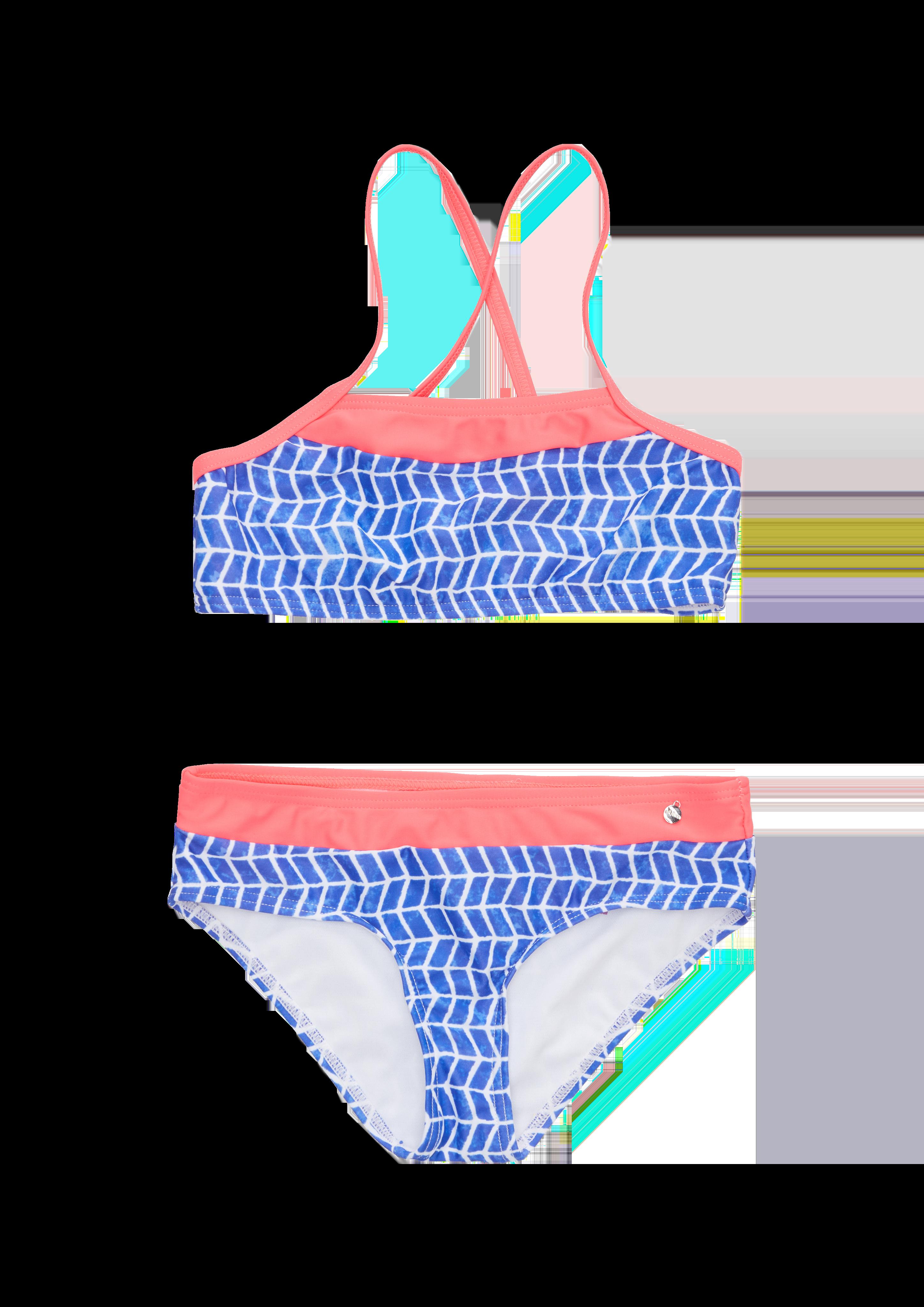 Bustier-Bikini mit Muster  535.820.258.74396-55A4