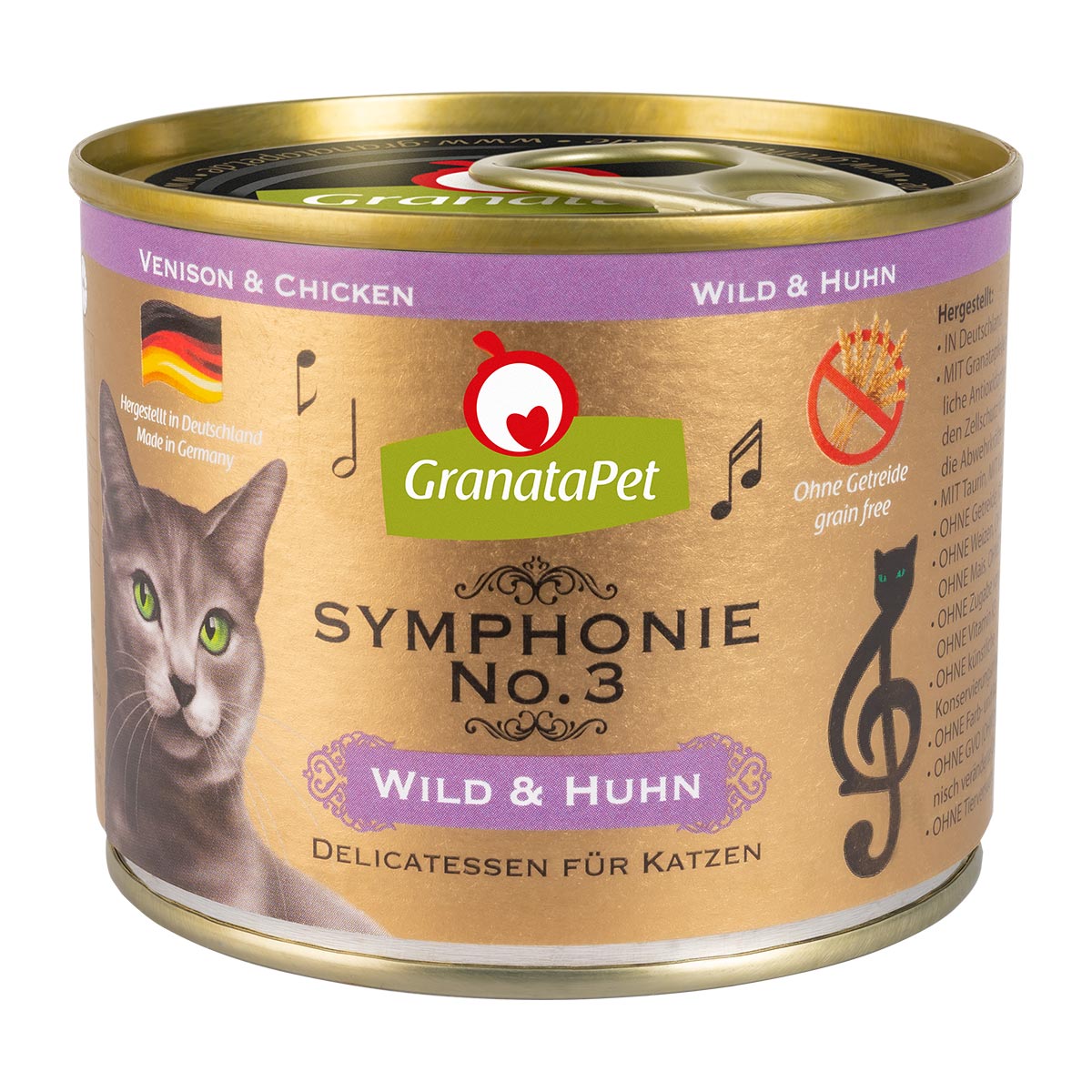 GranataPet Symphonie No. 3 Wild & Huhn 6x200g kaufen