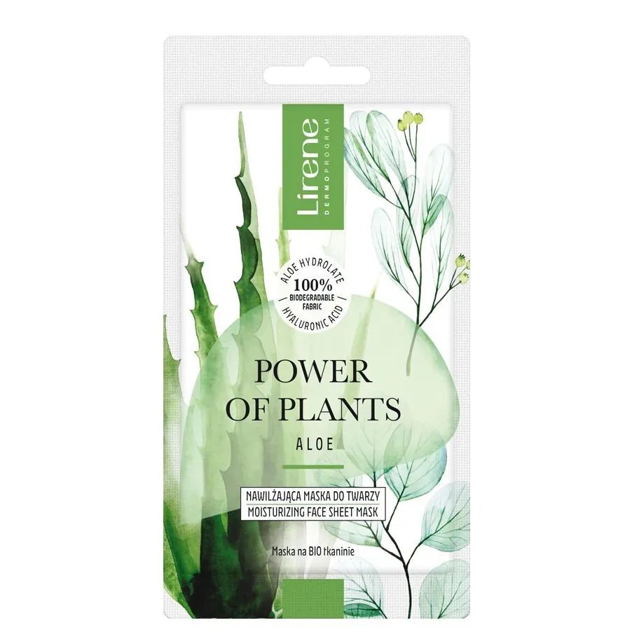 Lirene Power Of Plants Aloe Fugtighedsmaske