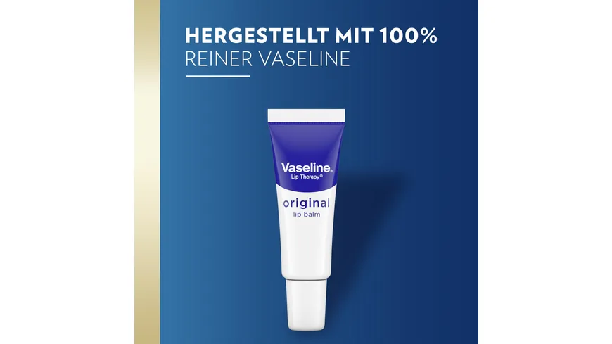 Vaseline Lip Original Tube 10g 10 g