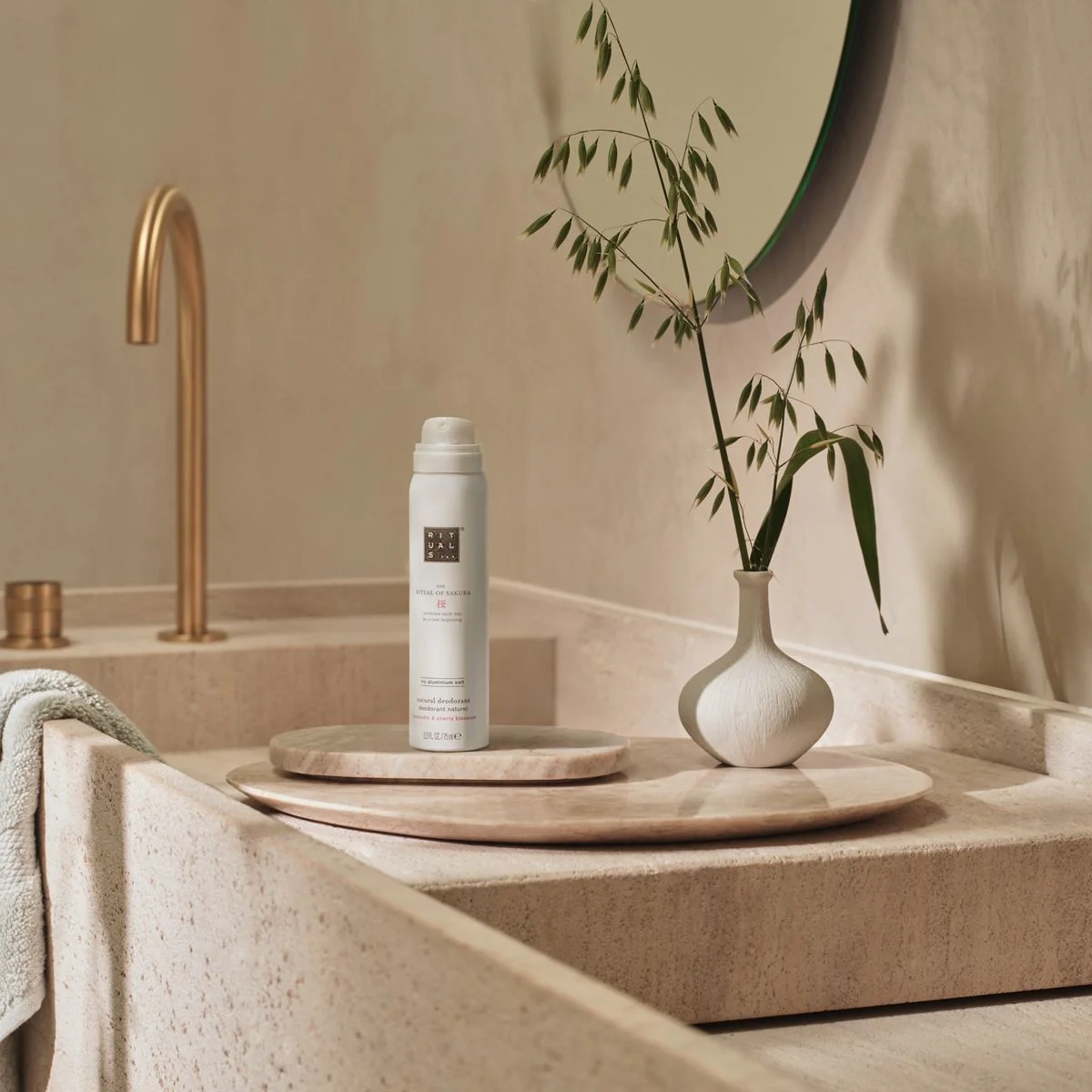 O Ritual de Sakura Desodorante Natural em Spray - Desodorante sem gás