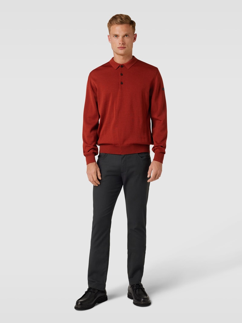 Straight Leg Jeans im 5-Pocket-Design Modell 'CORDOBA' in anthrazit