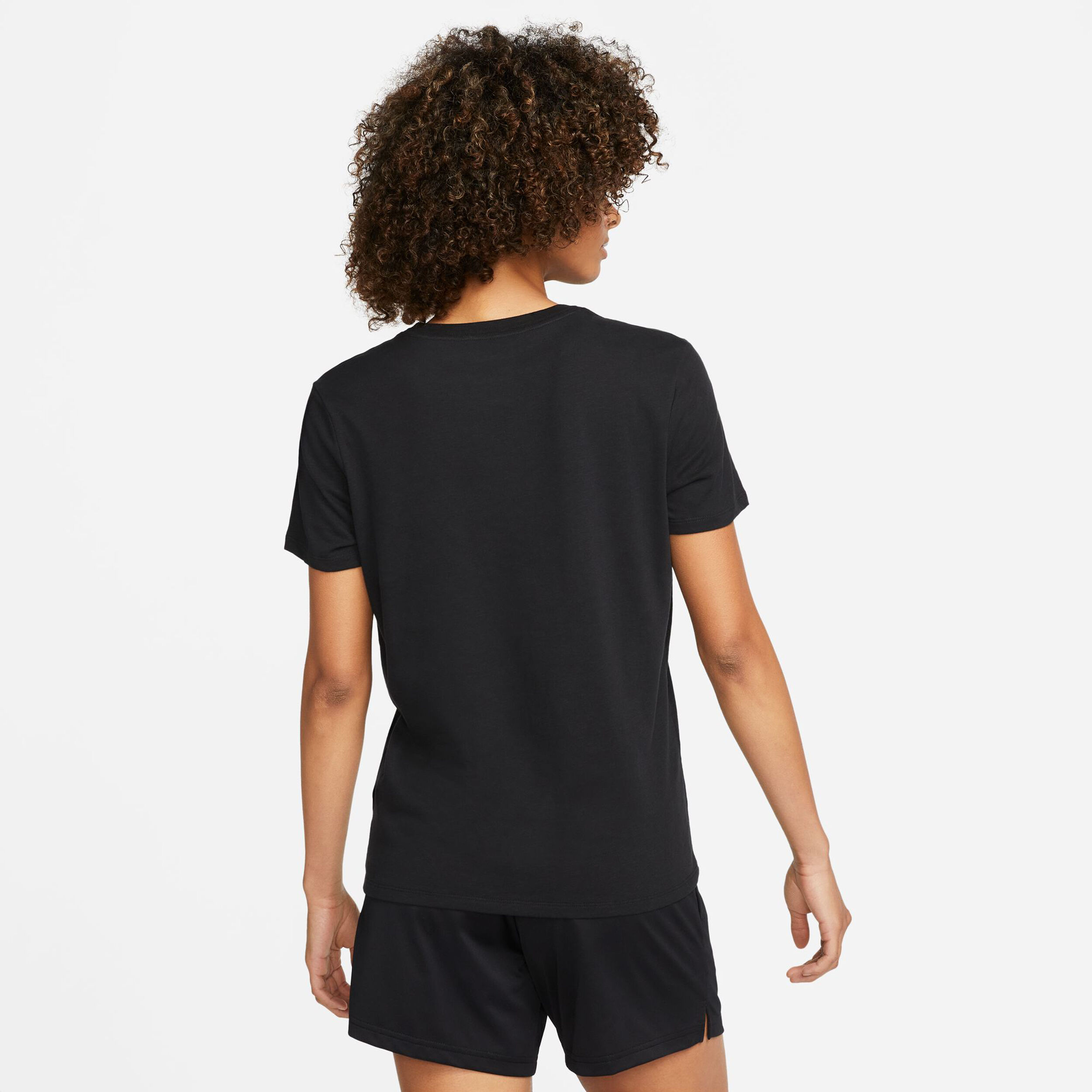 Dri-Fit Swoosh T-Shirt Damen - Schwarz, Weiß