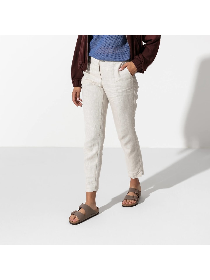 Birkenstock Sandale Arizona Birko-Flor Nubuck in Braun günstig kaufen