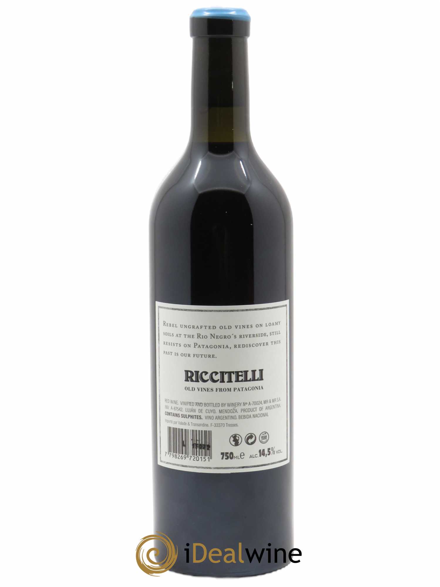 Rio Negro Matias Riccitelli Old Vine Malbec  2019 - Lot de 1 Bouteille