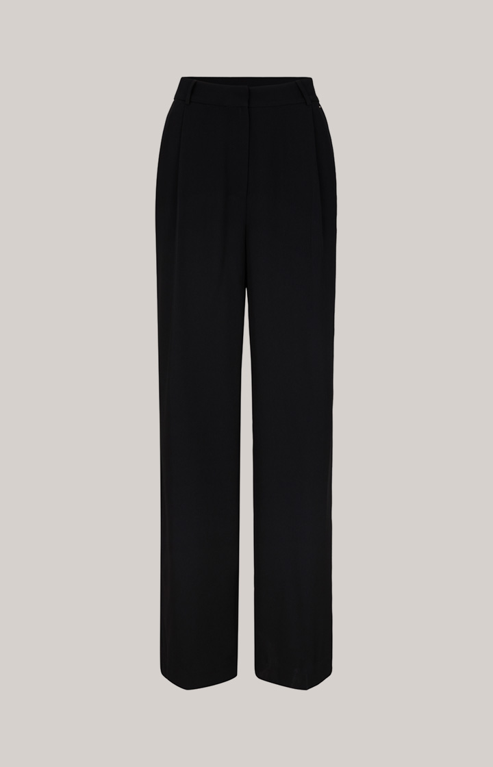 Twill-Hose in Schwarz