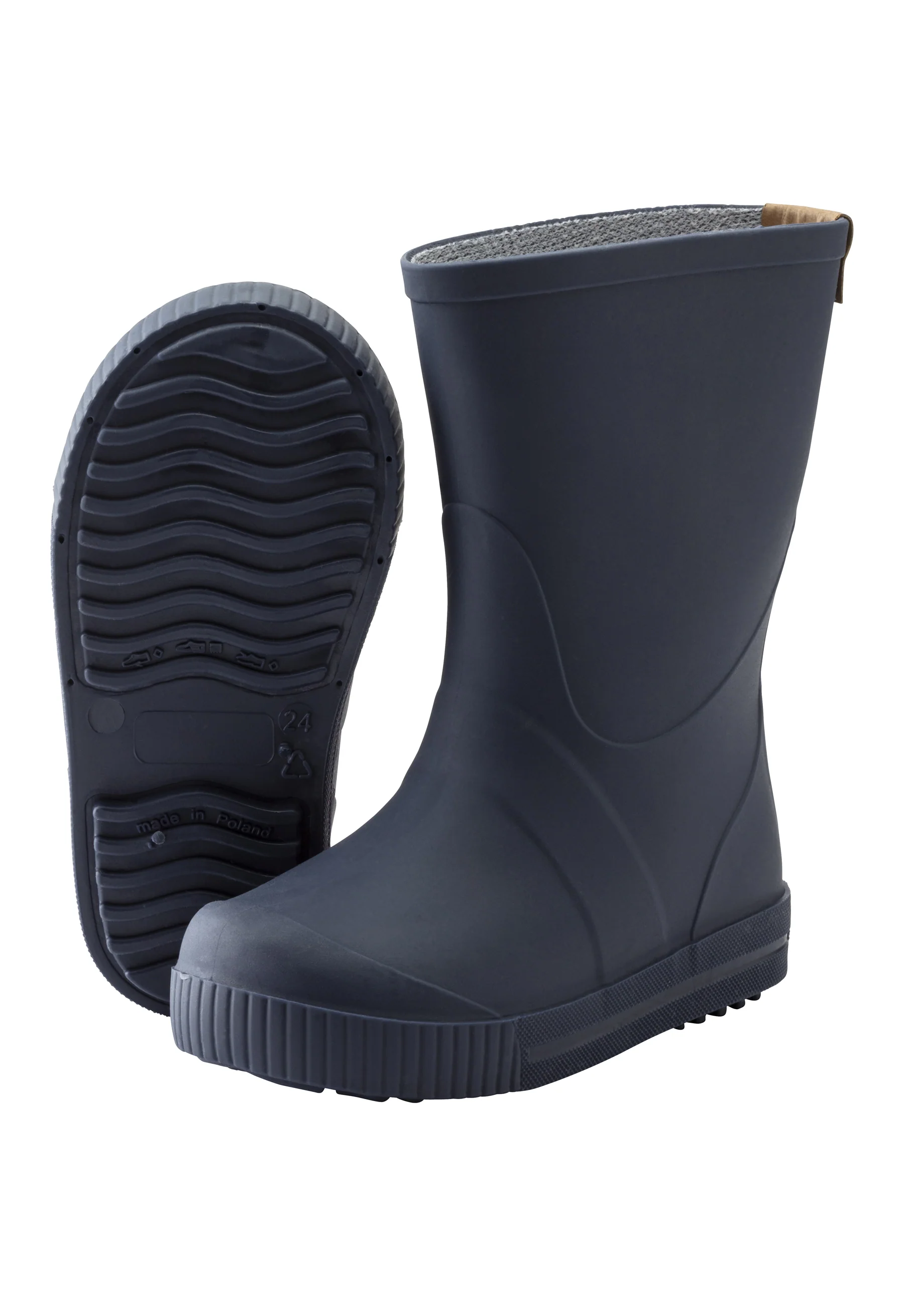 Gummistiefel in versch. Unifarben mit Logo