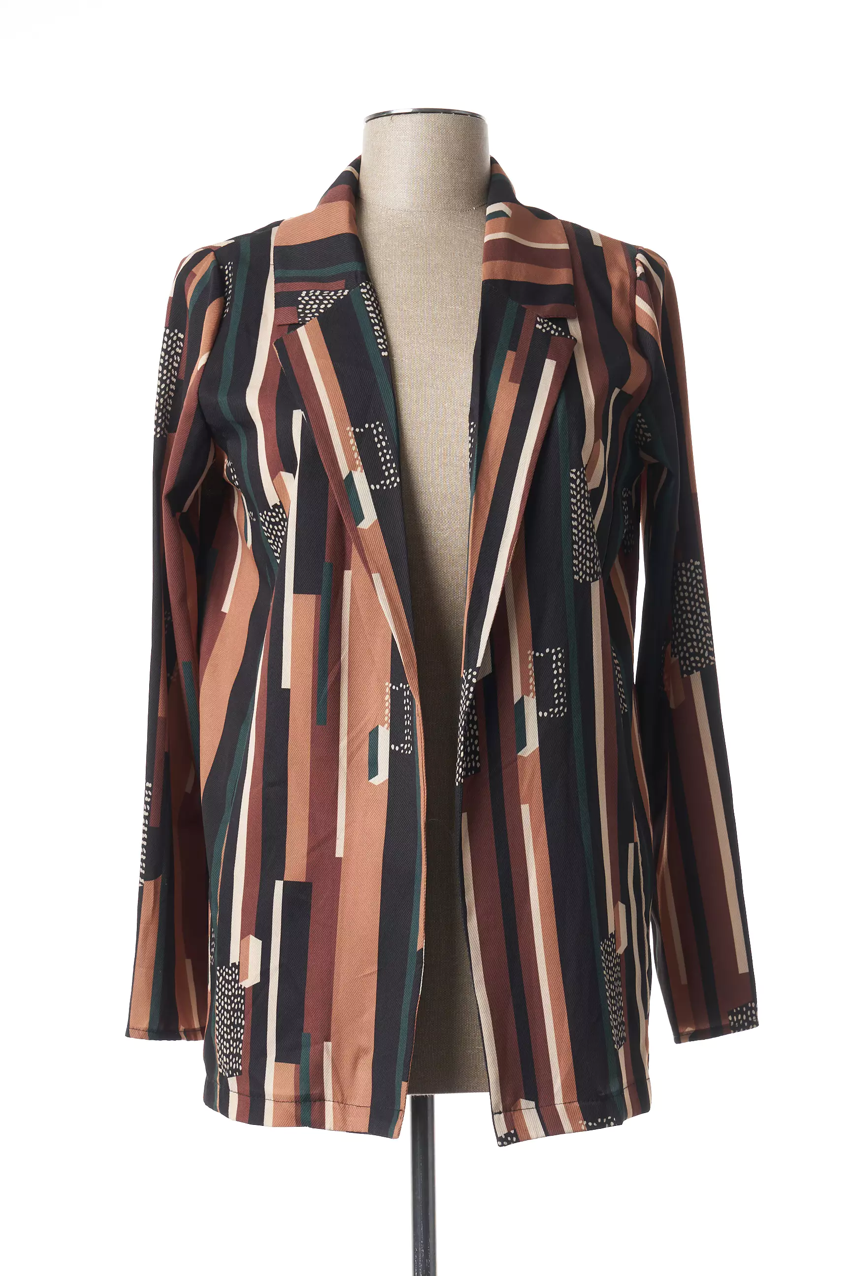 Minsk Blazers Femme couleur marron