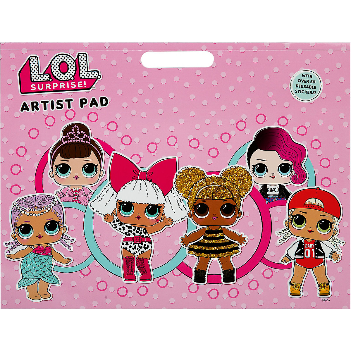Artist Pad inkl. Sticker L.O.L. Surprise!