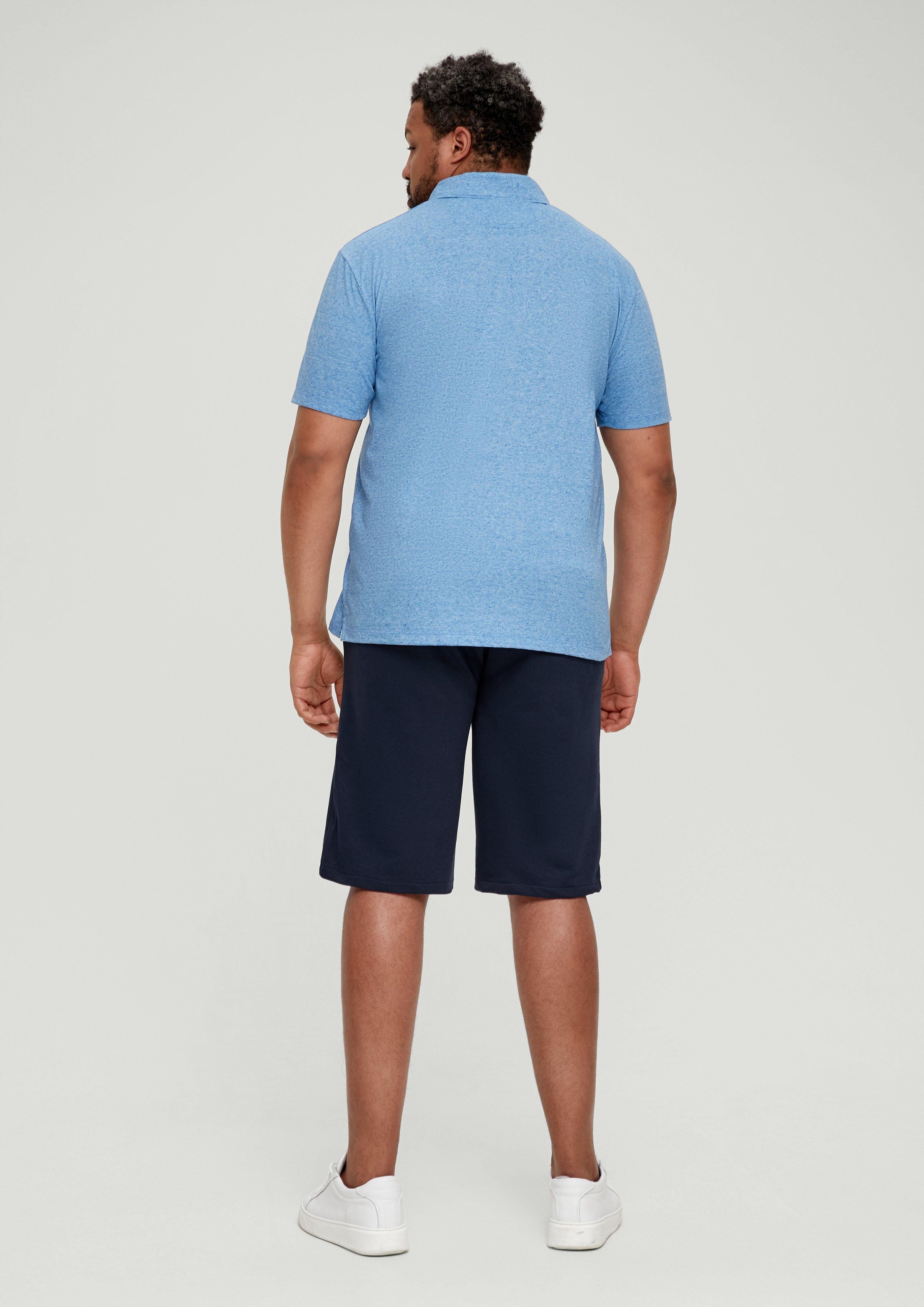 Meliertes Polo-Shirt  2135565-54D1