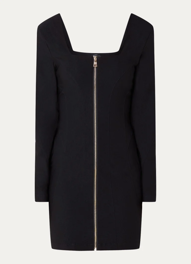 NIKKIE Duncan mini dress with backless design