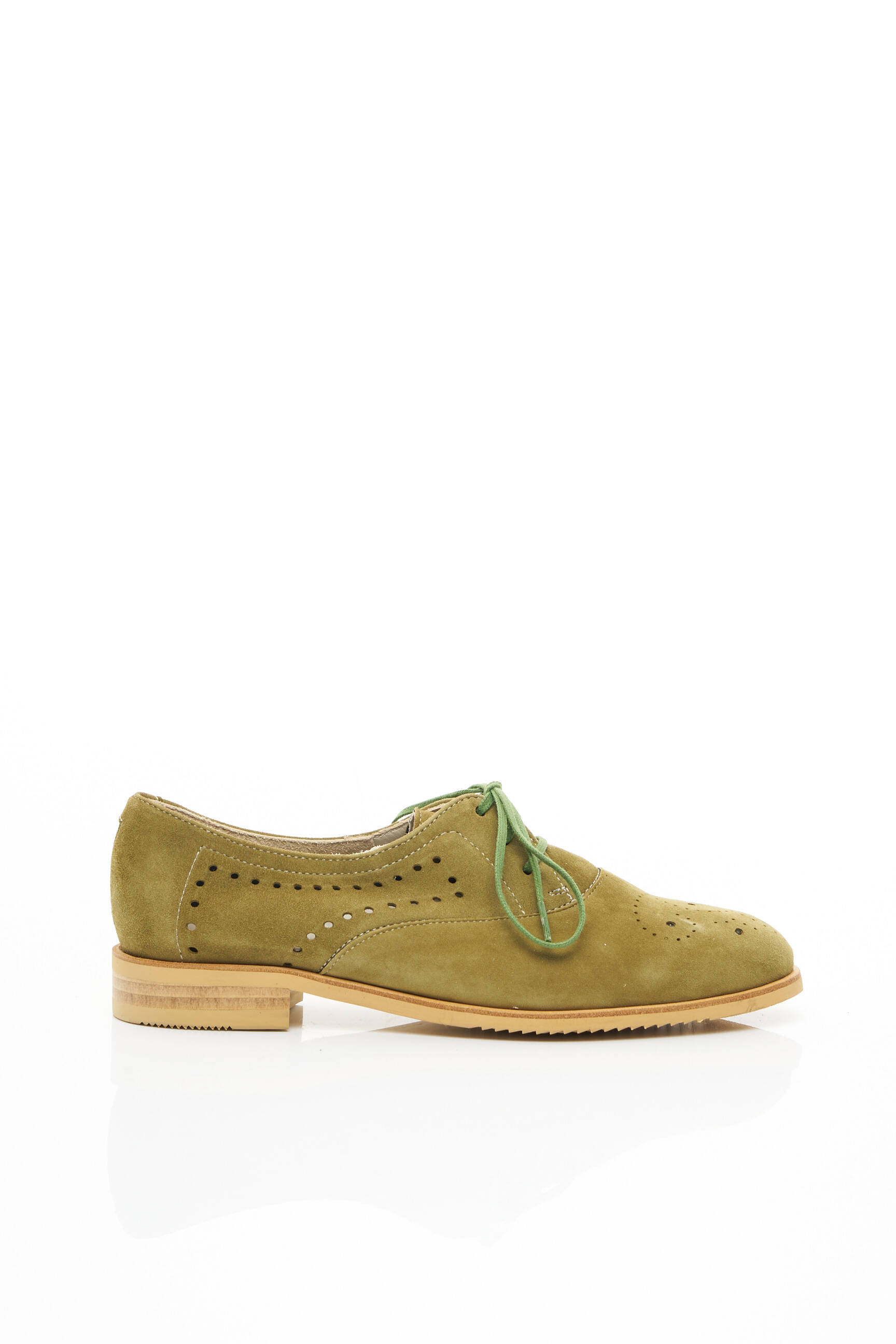 Amberone Derby Femme couleur vert