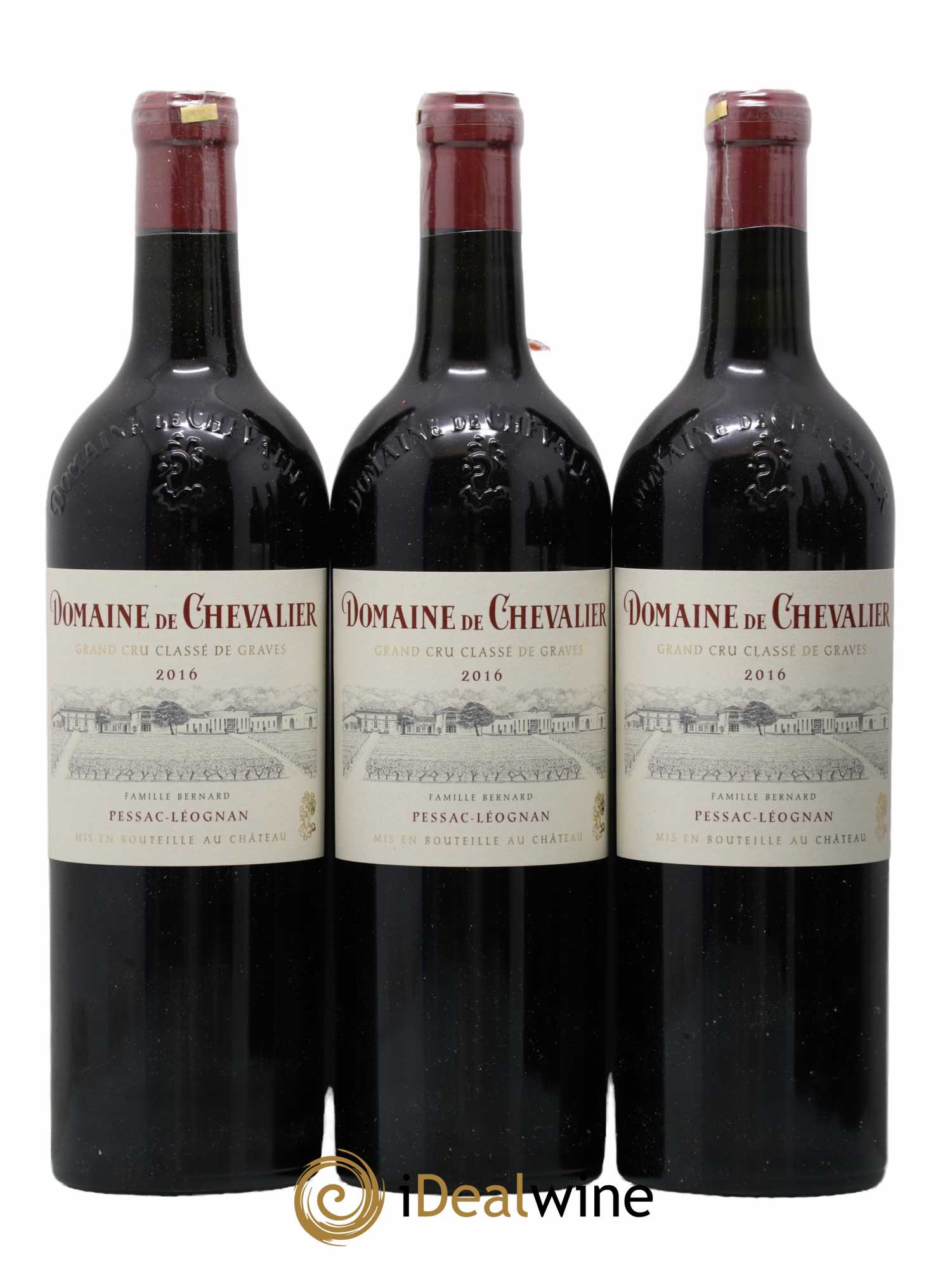 Domaine de Chevalier Cru Classé de Graves  2016 - Lot de 12 Bouteilles