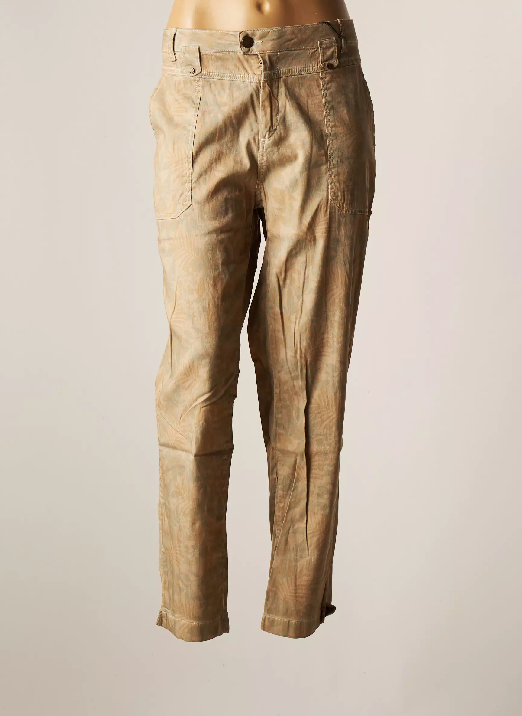 Eva Kayan Pantalons Slim Femme couleur marron