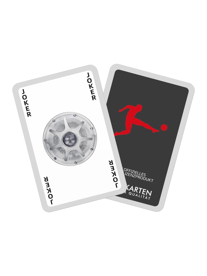 Winning Moves Number 1 Spielkarten Bundesliga in schwarz günstig kaufen onesize