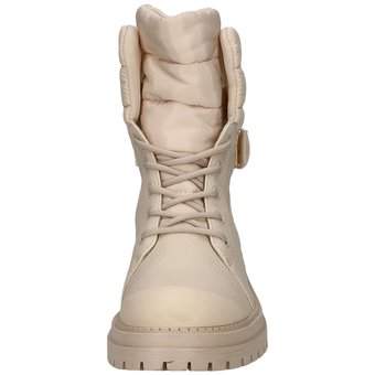 La Strada Schnür Boots in beige