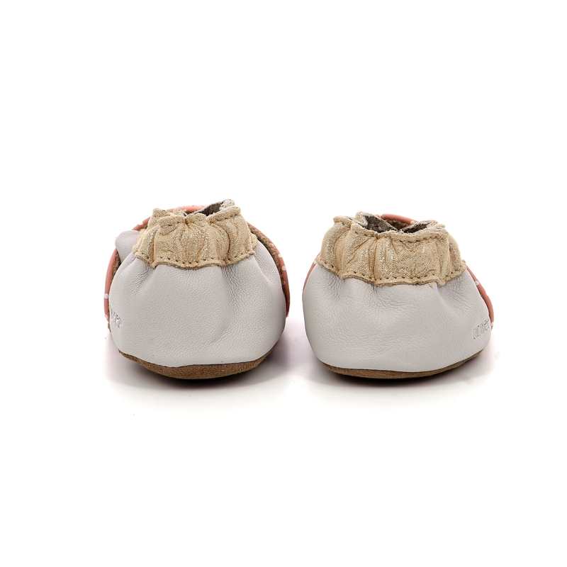 Chaussons cuir tannage vegetal Silently Moon