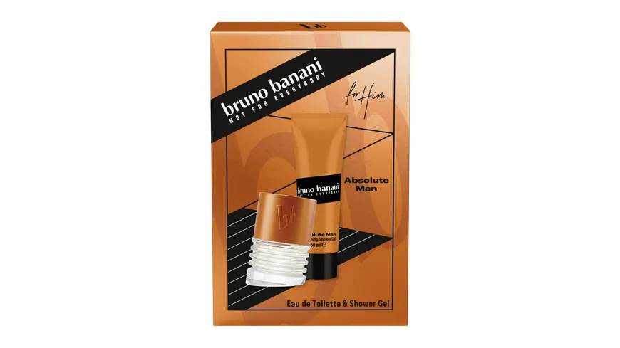 bruno banani Absoloute Man Eau de Toilette + Duschgel Geschenkpackung