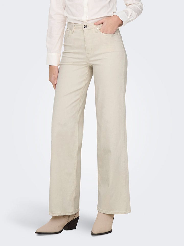 ONLY Jeans - Comfort fit - in Beige günstig kaufen