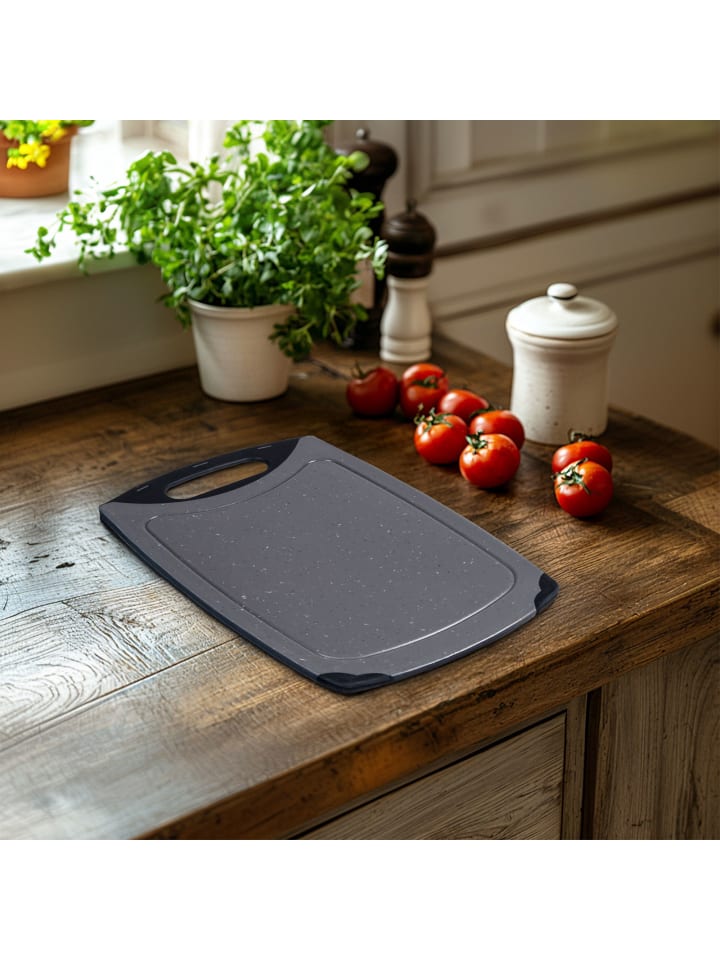 Stoneline Schneidebrett 26,5x16,5 cm cm Set 4-teilig in Schwarz günstig kaufen onesize