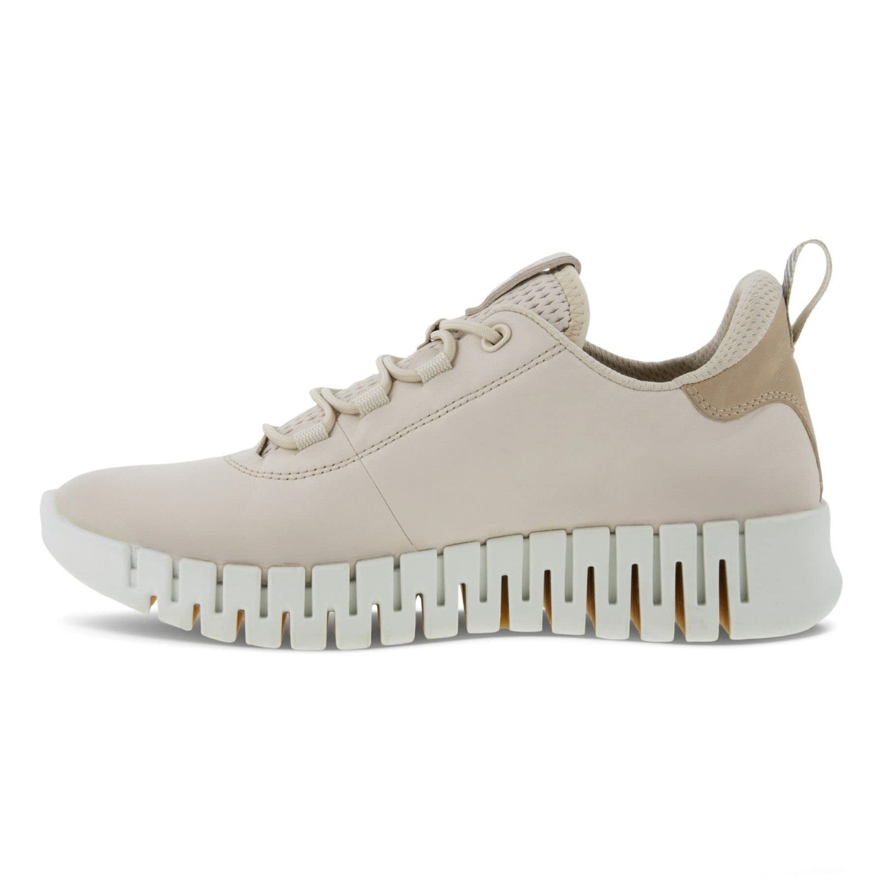 ECCO Freizeit Schnürer beige ECCO GRUUV W
