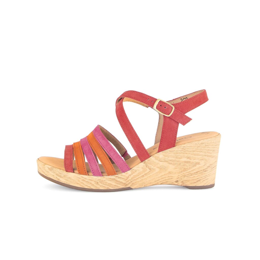 Gabor fashion Riemchensandale rot
