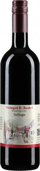 2019 Trollinger halbtrocken - Weingut H. Beutel