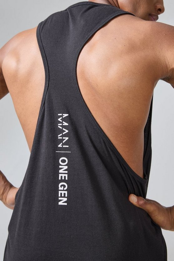 Man Active X Og Gym Racer Tanktop