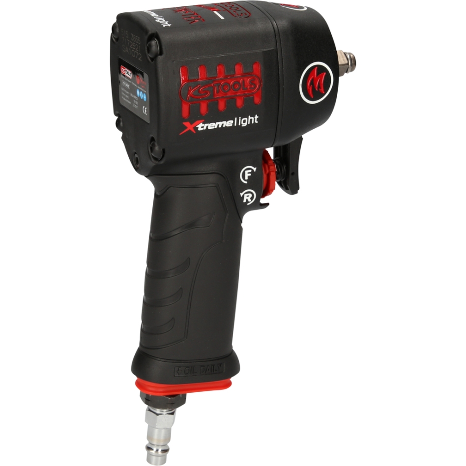 Llave de impacto neumática KS Tools 515.3855 miniMONSTER Xtremelight de 3/8