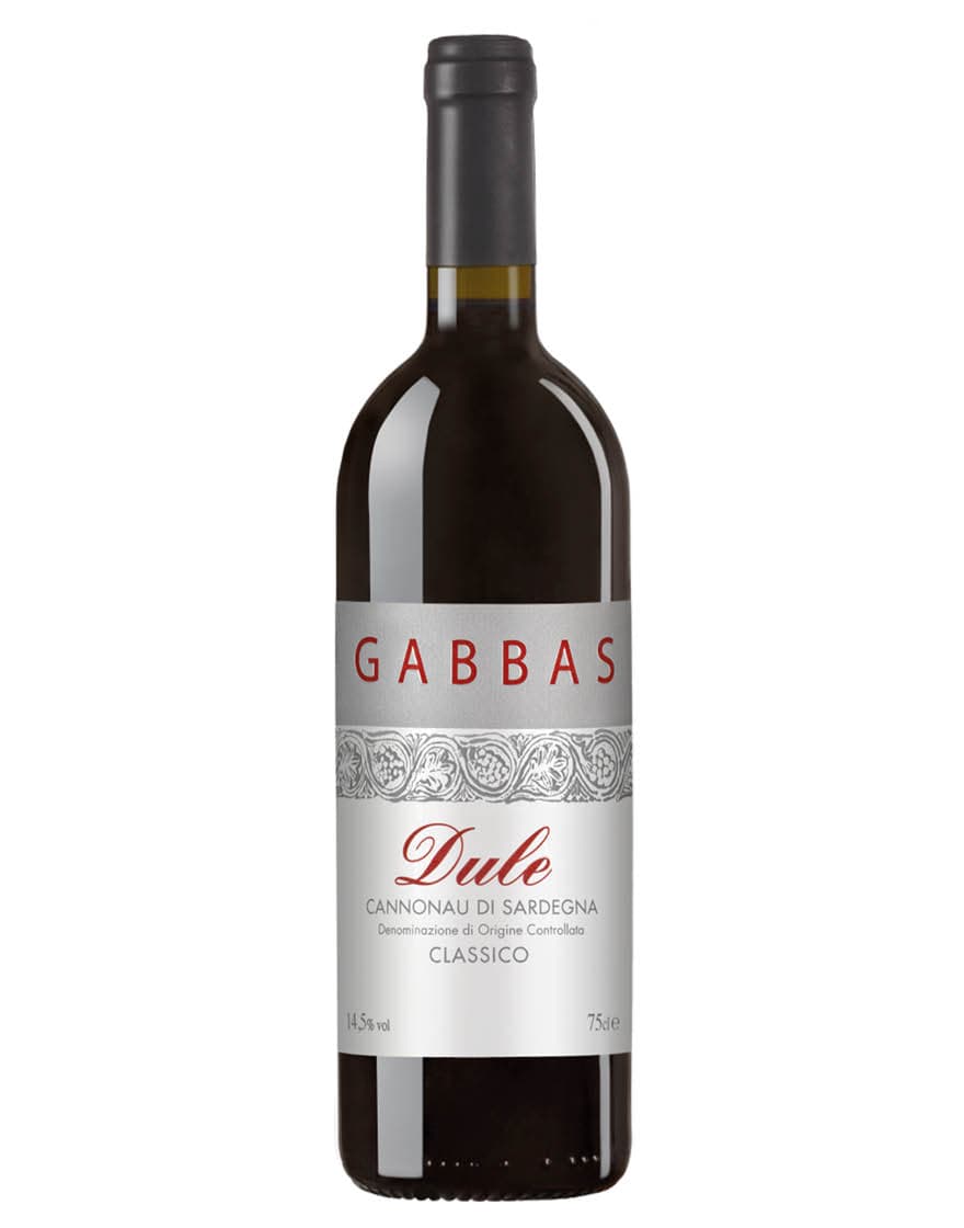Cannonau di Sardegna Classico DOC Dule 2016 Gabbas 0,75 ℓ