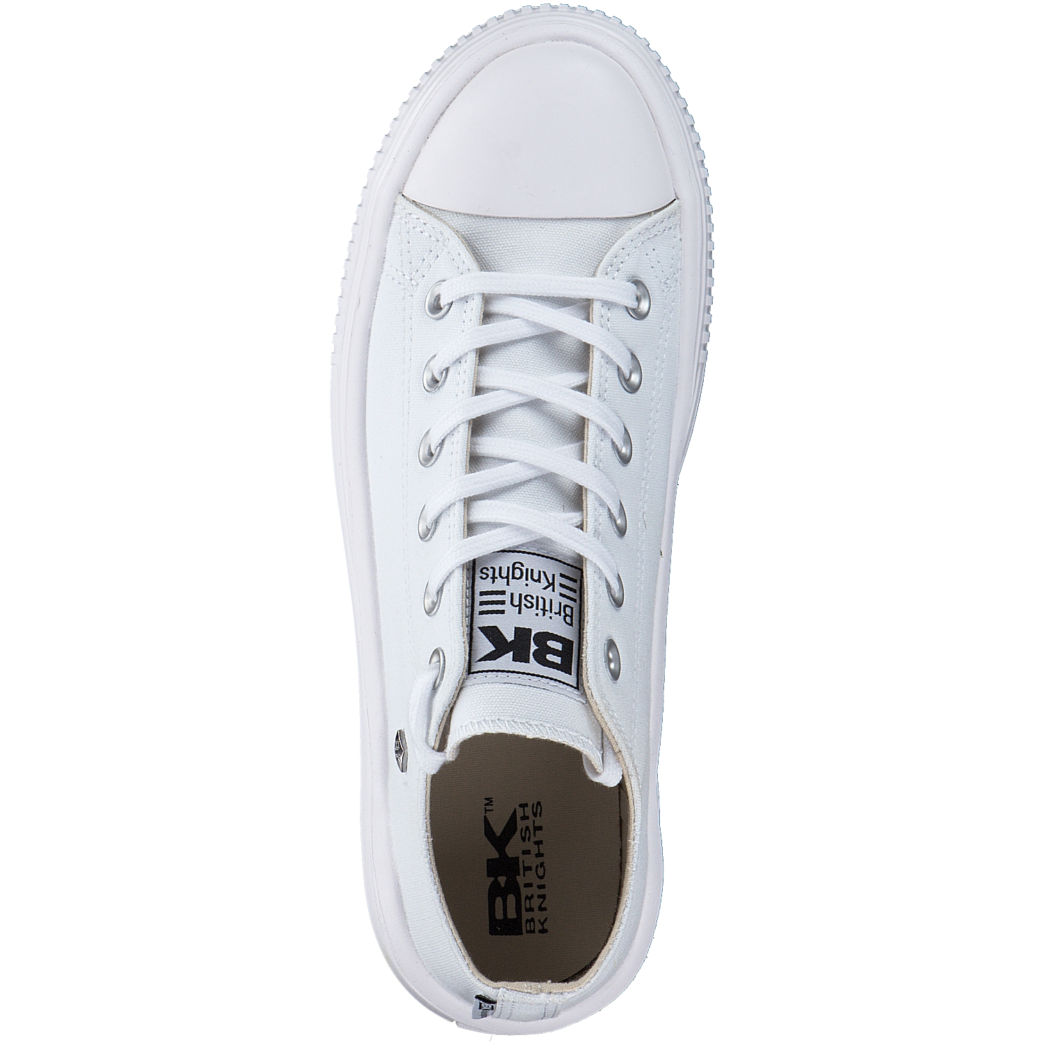 British Knights Kaya Low B51, Schnürschuhe, Damen, Weiß