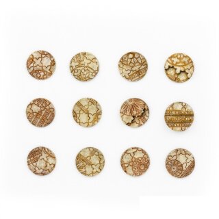Cathedral 30mm Round - Base Toppers (12)